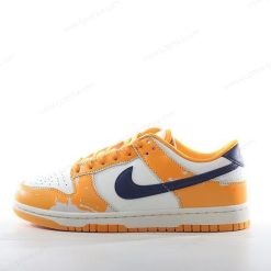 Nike Dunk Low ‘Hvit Gul Navy’ Sko FN3418-100