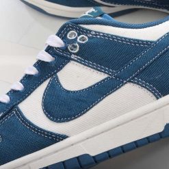 Nike Dunk Low ‘Hvit Mørk Blå’ Sko DV0834-101