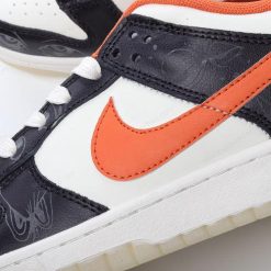 Nike Dunk Low PRM ‘Svart Oransje Hvit’ Sko DD3357-100