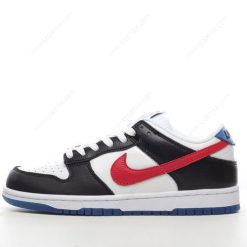 Nike Dunk Low ‘Svart Hvit Rød Blå’ Sko DM7708-100