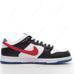 Nike Dunk Low ‘Svart Hvit Rød Blå’ Sko DM7708-100