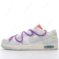 Nike Dunk Low x Off-White ‘Grå Hvit’ Sko DJ0950-101