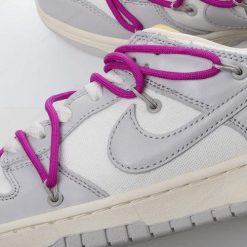 Nike Dunk Low x Off-White ‘Grå Hvit’ Sko DM1602-100