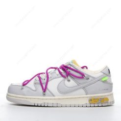 Nike Dunk Low x Off-White ‘Grå Hvit’ Sko DM1602-100