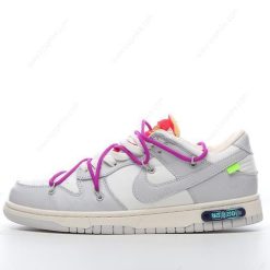 Nike Dunk Low x Off-White ‘Grå Hvit’ Sko DM1602-101