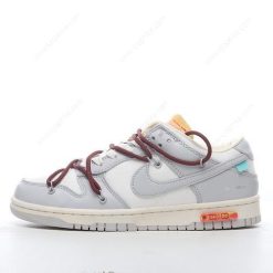 Nike Dunk Low x Off-White ‘Grå Hvit’ Sko DM1602-102