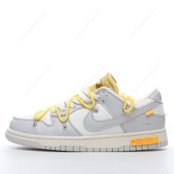 Nike Dunk Low x Off-White ‘Grå Hvit’ Sko DM1602-103