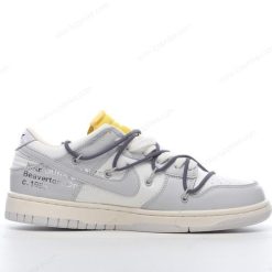 Nike Dunk Low x Off-White ‘Grå Hvit’ Sko DM1602-105