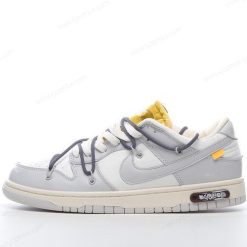 Nike Dunk Low x Off-White ‘Grå Hvit’ Sko DM1602-105