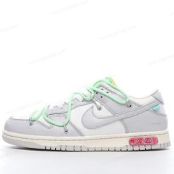 Nike Dunk Low x Off-White ‘Grå Hvit’ Sko DM1602-108