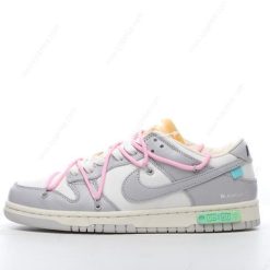 Nike Dunk Low x Off-White ‘Grå Hvit’ Sko DM1602-109