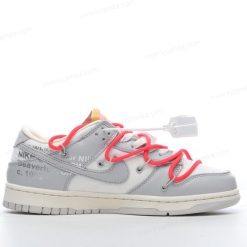 Nike Dunk Low x Off-White ‘Grå Hvit’ Sko DM1602-110