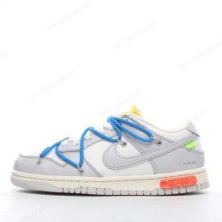 Nike Dunk Low x Off-White ‘Grå Hvit’ Sko DM1602-112