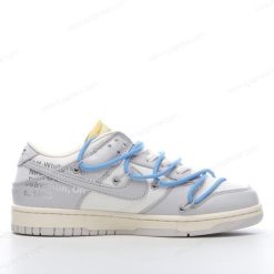 Nike Dunk Low x Off-White ‘Grå Hvit’ Sko DM1602-113