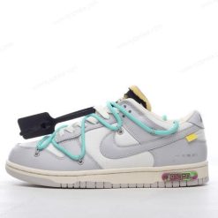 Nike Dunk Low x Off-White ‘Grå Hvit’ Sko DM1602-114