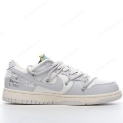 Nike Dunk Low x Off-White ‘Grå Hvit’ Sko DM1602-117