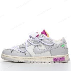 Nike Dunk Low x Off-White ‘Grå Hvit’ Sko DM1602-118