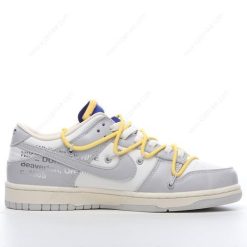 Nike Dunk Low x Off-White ‘Grå Hvit’ Sko DM1602-120