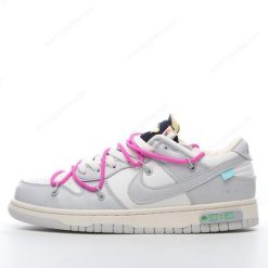 Nike Dunk Low x Off-White ‘Grå Hvit’ Sko DM1602-122