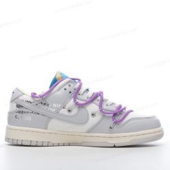 Nike Dunk Low x Off-White ‘Grå Hvit’ Sko DM1602-125