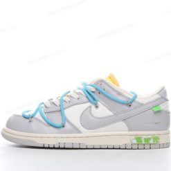Nike Dunk Low x Off-White ‘Gråblå’ Sko DM1602-115