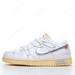 Nike Dunk Low x Off-White ‘Hvit Sølv’ Sko DM1602-127