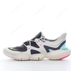 Nike Free RN 5 ‘Svart Hvit Blå’ Sko AQ1316-100
