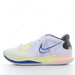 Nike Kyrie 5 Low ‘Hvit Gul Svart’ Sko DJ6012-100