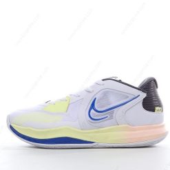 Nike Kyrie 5 Low ‘Hvit Gul Svart’ Sko DJ6012-100