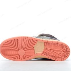 Nike SB Dunk High ‘Brun Blå Oransje’ Sko DC6887-200