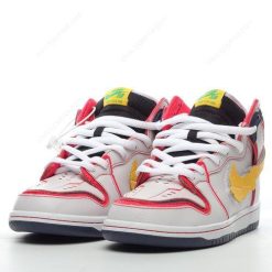 Nike SB Dunk High ‘Hvit Gul’ Sko DH7717-100