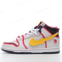 Nike SB Dunk High ‘Hvit Gul’ Sko DH7717-100