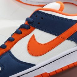 Nike SB Dunk Low ‘Hvit Navy Oransje’ Sko 304292-184