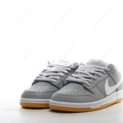 Nike SB Dunk Low Pro ISO ‘Grå Hvit Oransje’ Sko DV5464-001