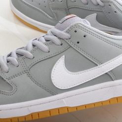 Nike SB Dunk Low Pro ISO ‘Grå Hvit Oransje’ Sko DV5464-001