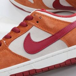 Nike SB Dunk Low Pro ‘Oransje Rød Hvit’ Sko BQ6817-202