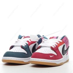 Nike SB Dunk Low Pro QS ‘Hvit Svart Rød Rosa’ Sko DH7695-100