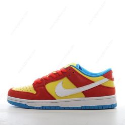 Nike SB Dunk Low Pro ‘Rød Hvit Gul Blå’ Sko BQ6817-602