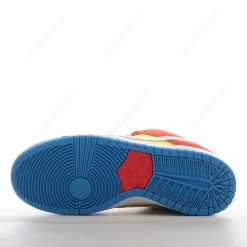 Nike SB Dunk Low Pro ‘Rød Hvit Gul Blå’ Sko BQ6817-602