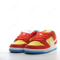 Nike SB Dunk Low Pro ‘Rød Hvit Gul Blå’ Sko BQ6817-602