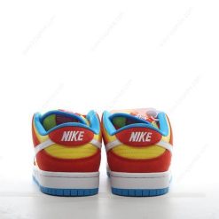 Nike SB Dunk Low Pro ‘Rød Hvit Gul Blå’ Sko BQ6817-602