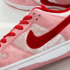 Nike SB Dunk Low ‘Rosa Rød Hvit’ Sko CT2552-800