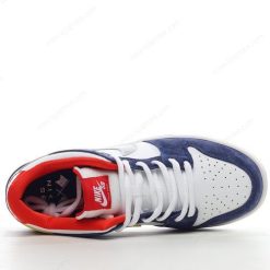 Nike SB Dunk Low ‘Sølv Navy Rød’ Sko 839685-416