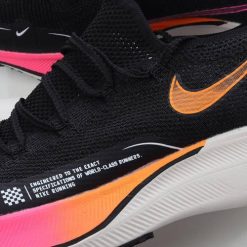 Nike ZoomX VaporFly NEXT% 2 ‘Svart Hvit Oransje’ Sko DM4386-993